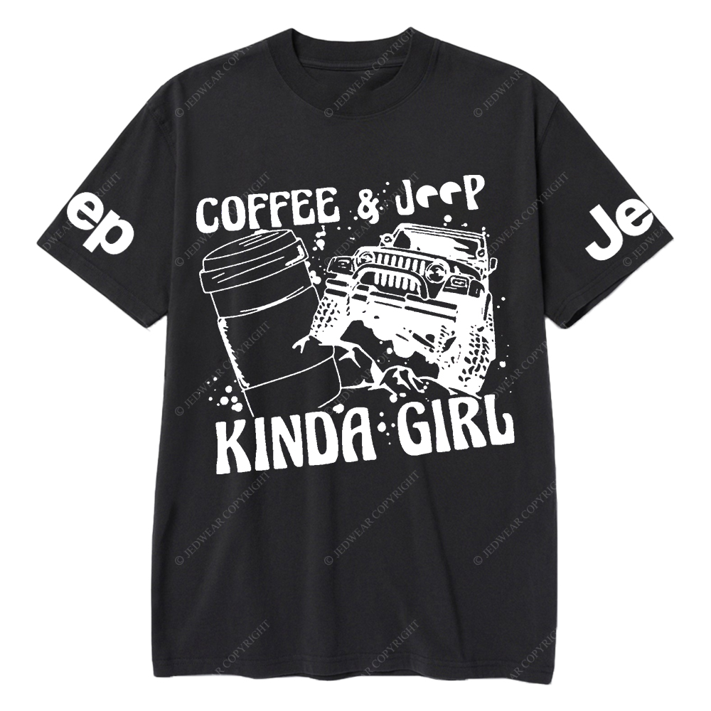 Coffee And Car Kinda Girl Jp T-Shirt