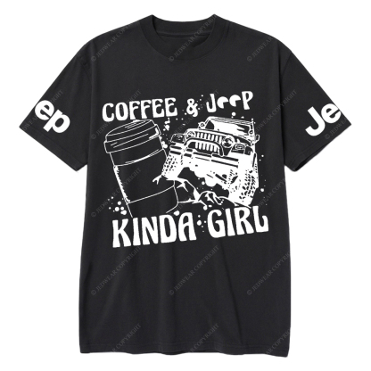 Coffee And Car Kinda Girl Jp T-Shirt