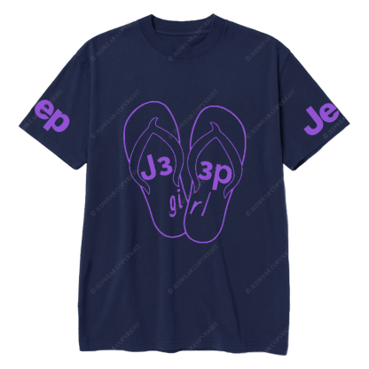 Off-Road Girl Slippers Jp T-Shirt