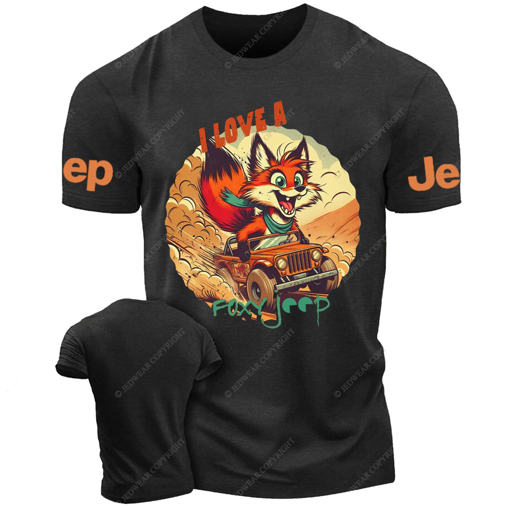 I Love A Funny Fox Jp T-Shirt 