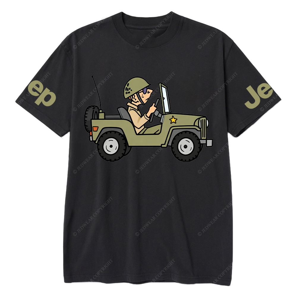 Cartoon Funny Willys Jp T-Shirt