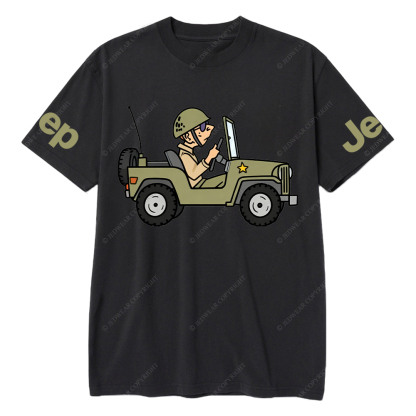 Cartoon Funny Willys Jp T-Shirt