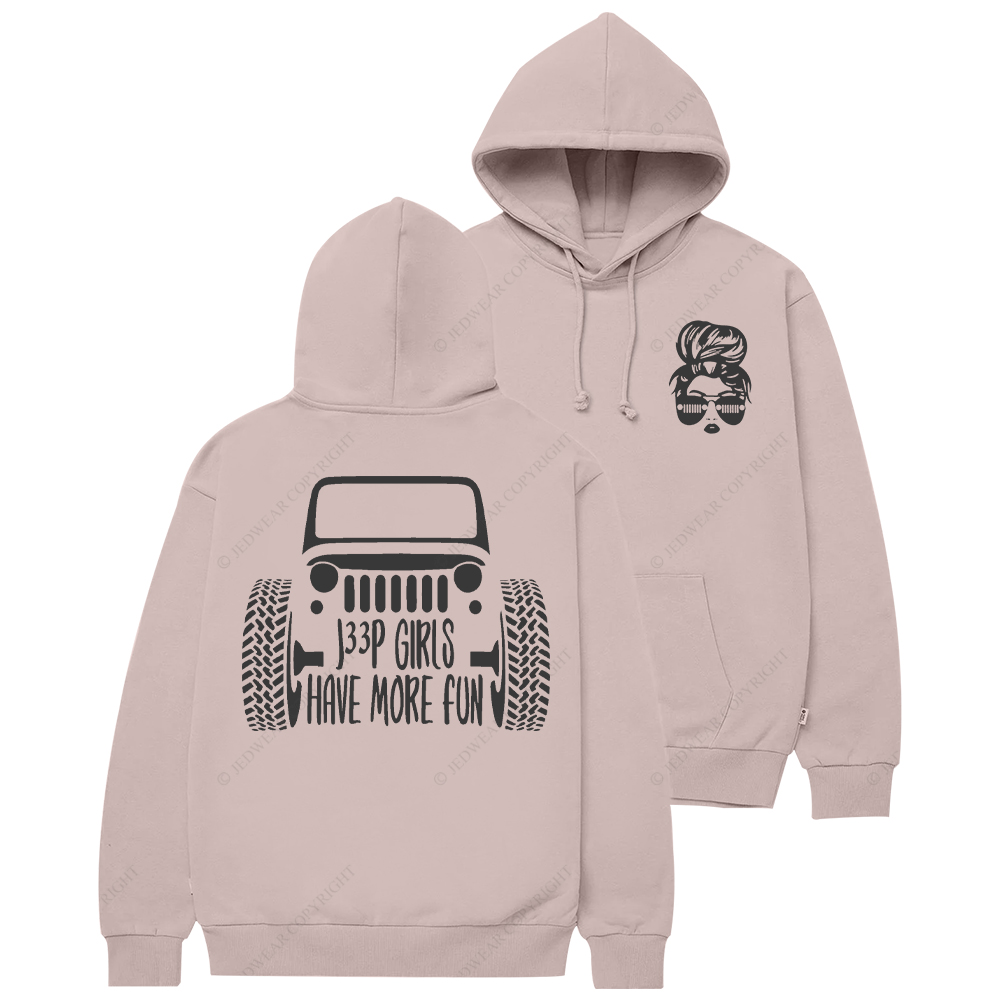 Girls Have More Fun Jp Casual Hoodie