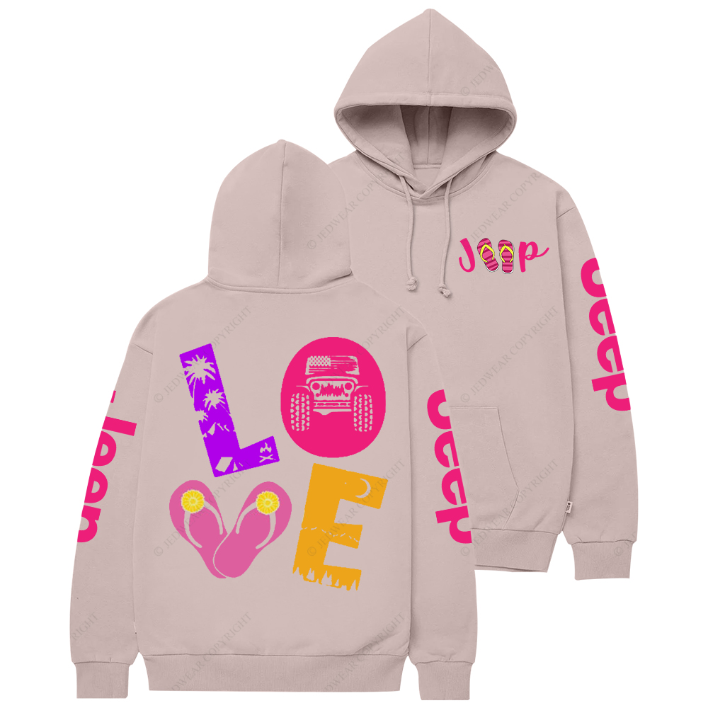 Love Offroad American Forest Jp Casual Hoodie