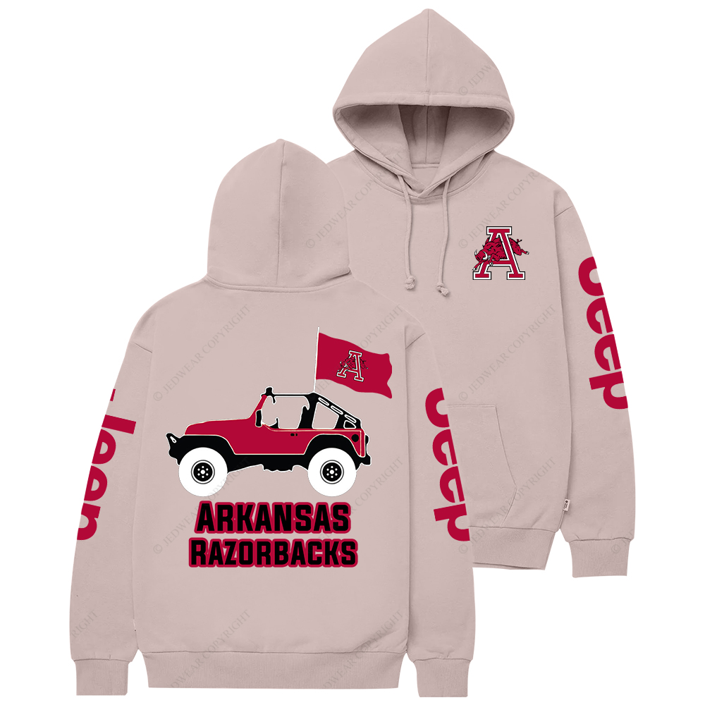 Arkansas Razorbacks Football Jp Casual Hoodie