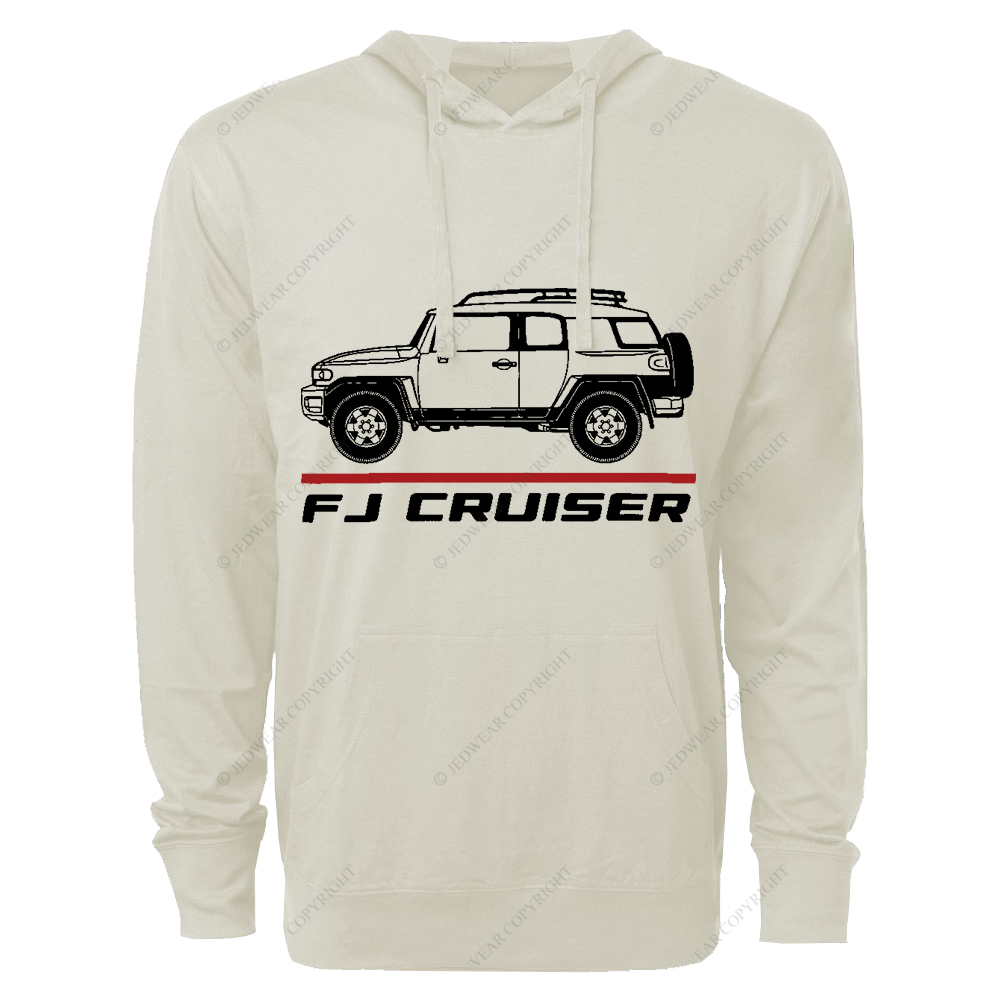 FJ Cruiser SUV Car FJ Oversized Lightweight Hoodie   