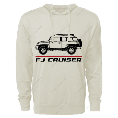 FJ Cruiser SUV Car FJ Oversized Lightweight Hoodie   