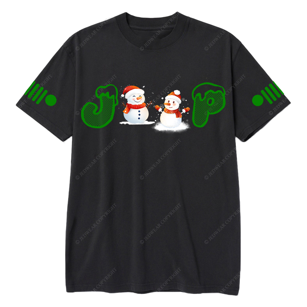 Merry Christmas Snowman Jp T-Shirt