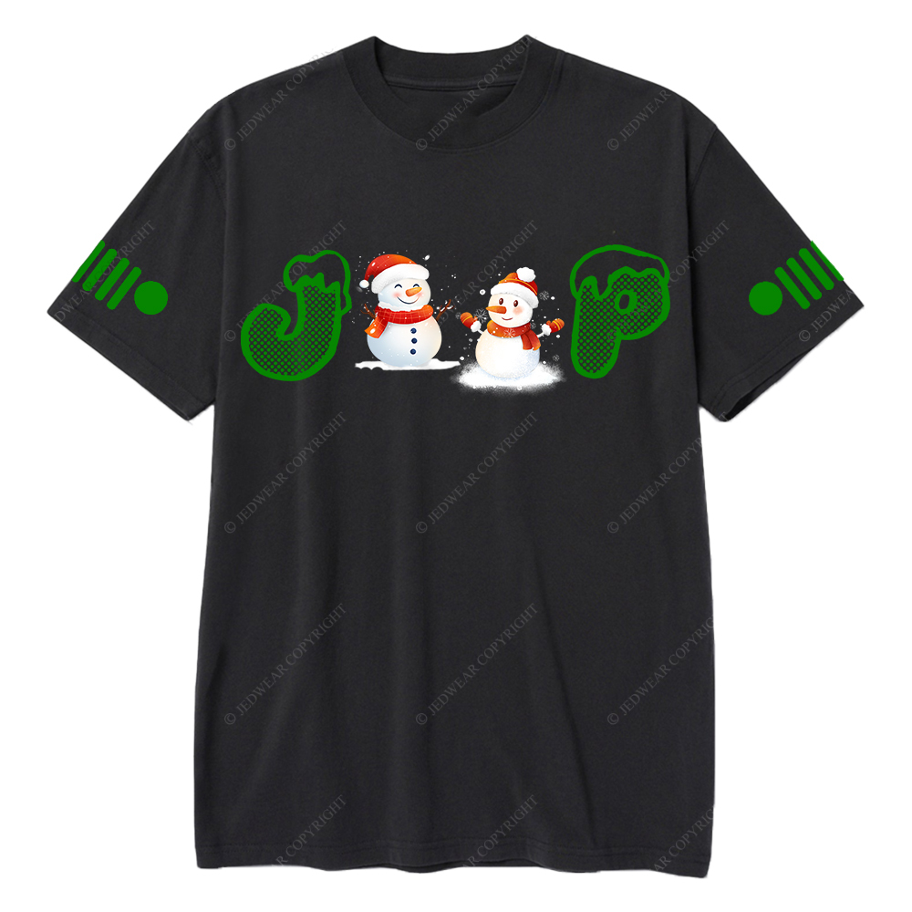 Merry Christmas Snowman Jp T-Shirt