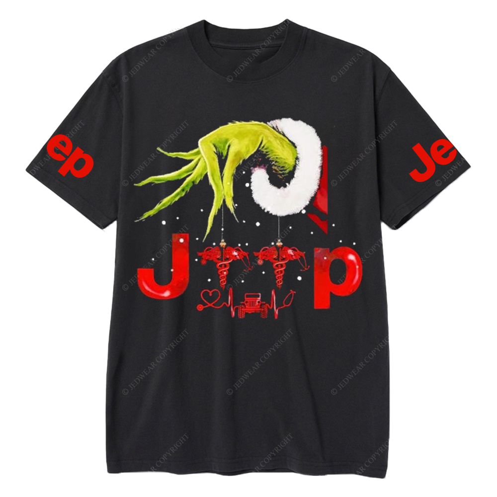 Santa Hug Nurse Merry Christmas  Jp T-Shirt