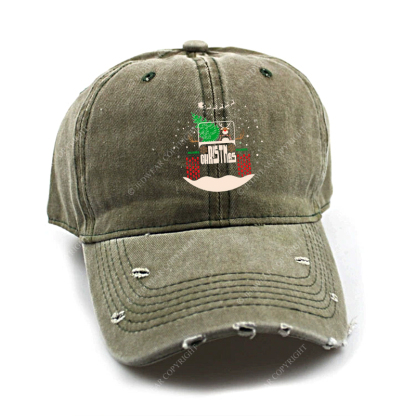 Reindeer Off Road Car Christmas Jp Baseball Cap