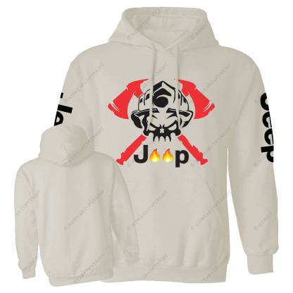 JP Firefighter Fire Extinguishing Tools Jp Casual Hoodie
