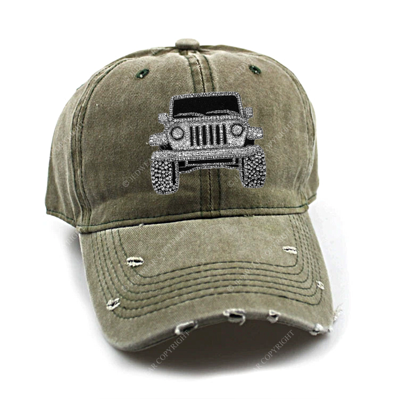 Bling Car Born To Sparkle Built To Roam Jp Baseball Cap