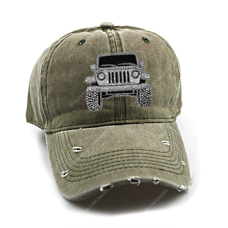 Bling Car Born To Sparkle Built To Roam Jp Baseball Cap