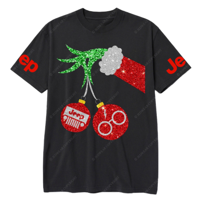 Hand Holding And Bling Merry Christmas Jp T-Shirt