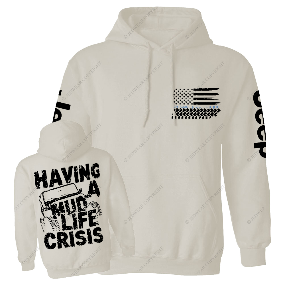 Having A Mud Life Crisis Jp Casual Hoodie