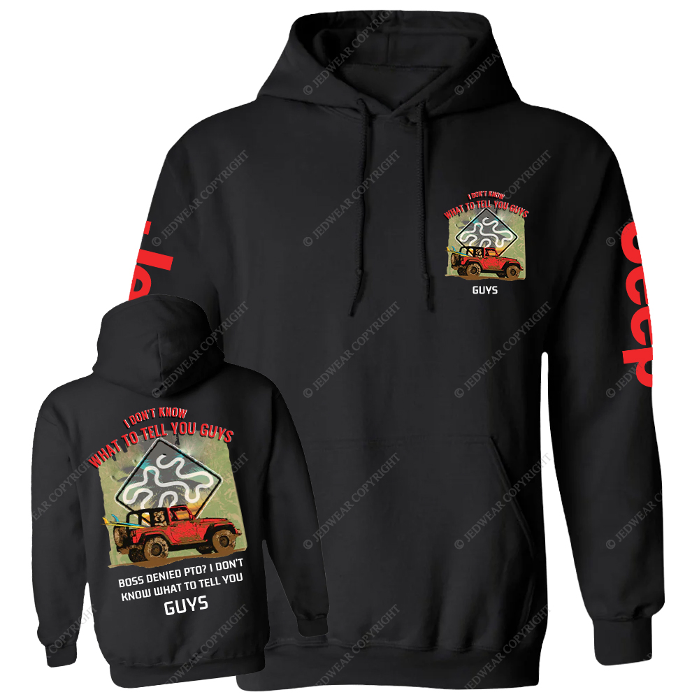 I Don’t Know What To Tell You Guys Jp Casual Hoodie