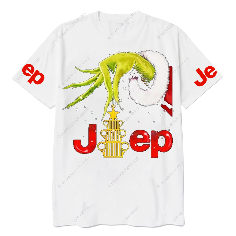  Santa Hug Pine Tree  Merry Christmas  Jp T-Shirt