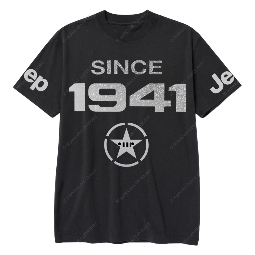 Vintage Military Star Circle Since 1941 Jp T-Shirt