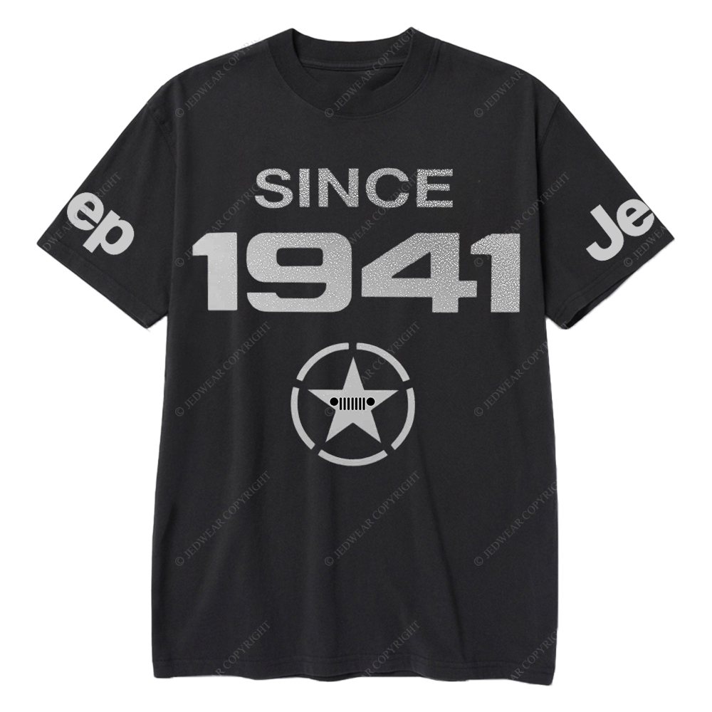Vintage Military Star Circle Since 1941 Jp T-Shirt