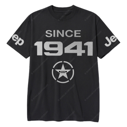 Vintage Military Star Circle Since 1941 Jp T-Shirt