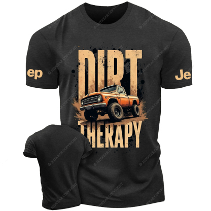 Wagoneer SJ Dirt Therapy Truck Off-Road Jp T-Shirt