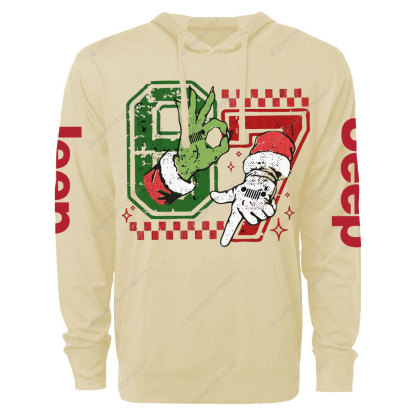 Funny Six Seven Jpmas Oversized Lightweight Hoodie