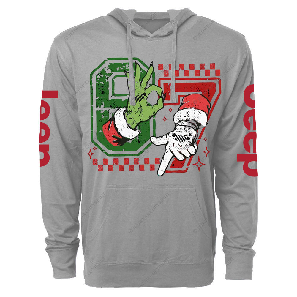 Funny Six Seven Jpmas Oversized Lightweight Hoodie