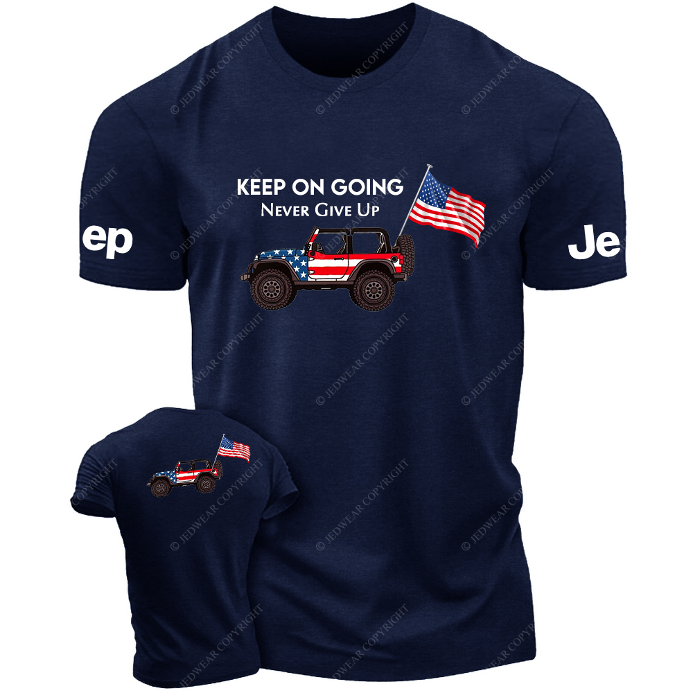 Keep On Going Never Give Up T-Shirt
