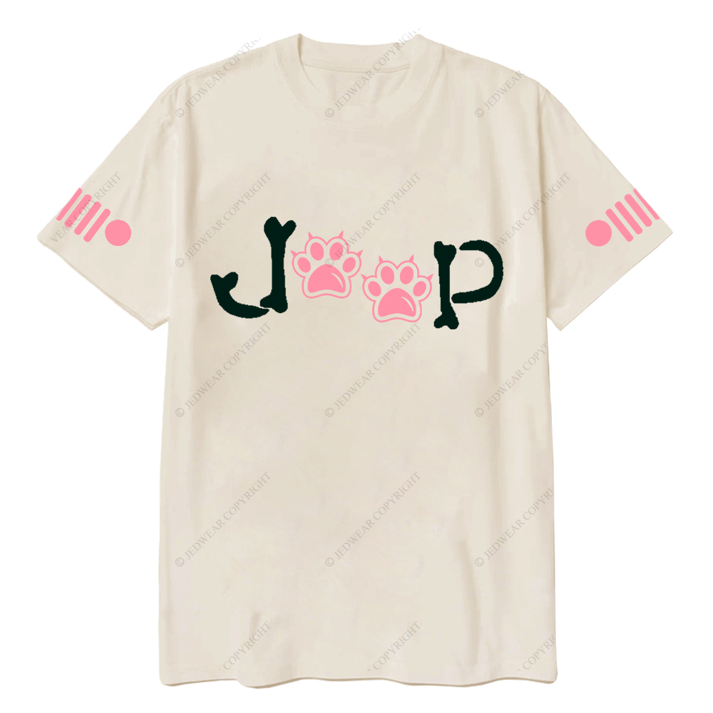 Pink Cat Paw Jp T-Shirt