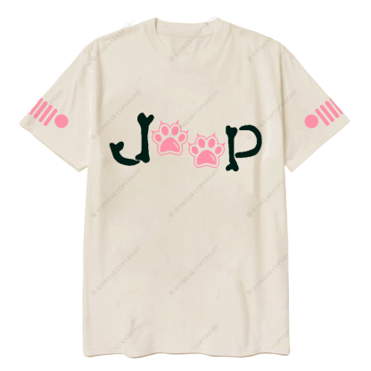 Pink Cat Paw Jp T-Shirt
