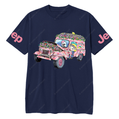 Lemon Sugar Cartoon Flower Funny Jp T-Shirt