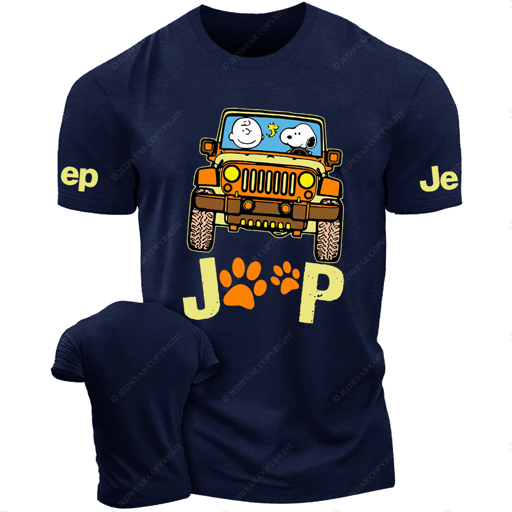 The Puppy And  Owner Are Driving  JP T-Shirt