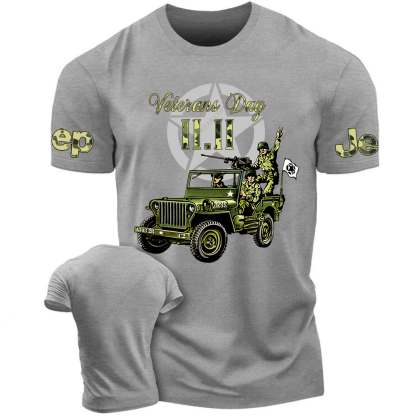 Retro Military Soldiers November 11 Veterans Day Jp T-Shirt
