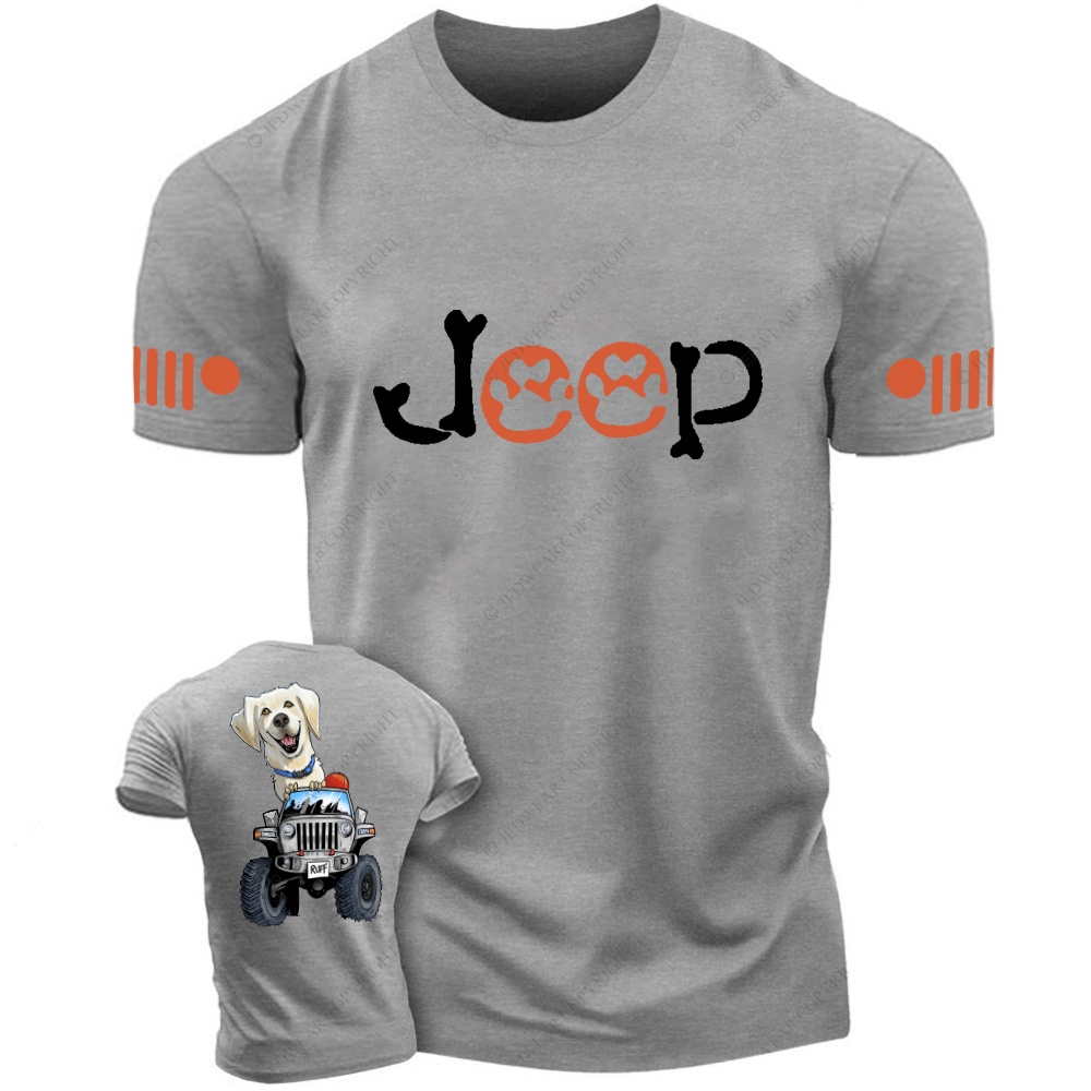 Colorful Funny Pets Cartoon Dog Jp T-Shirt