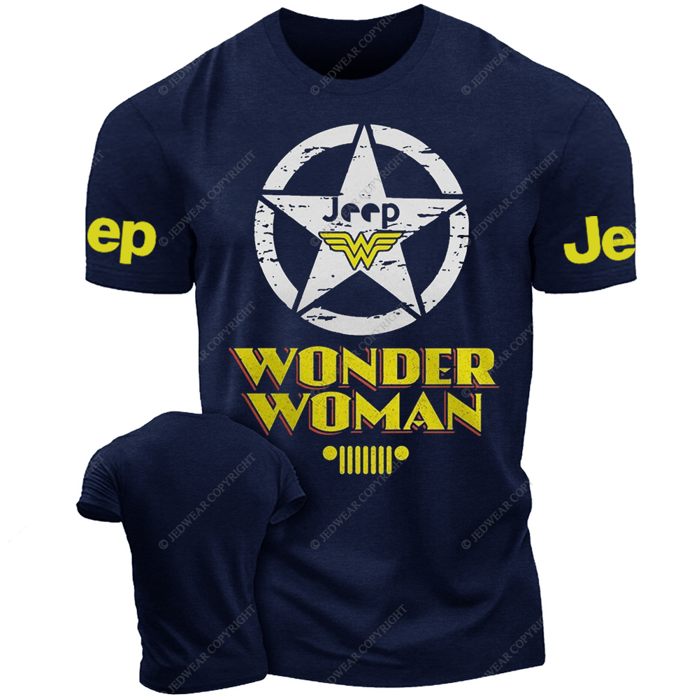 Wonder Woman Military Star Jp T-Shirt