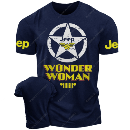 Wonder Woman Military Star Jp T-Shirt