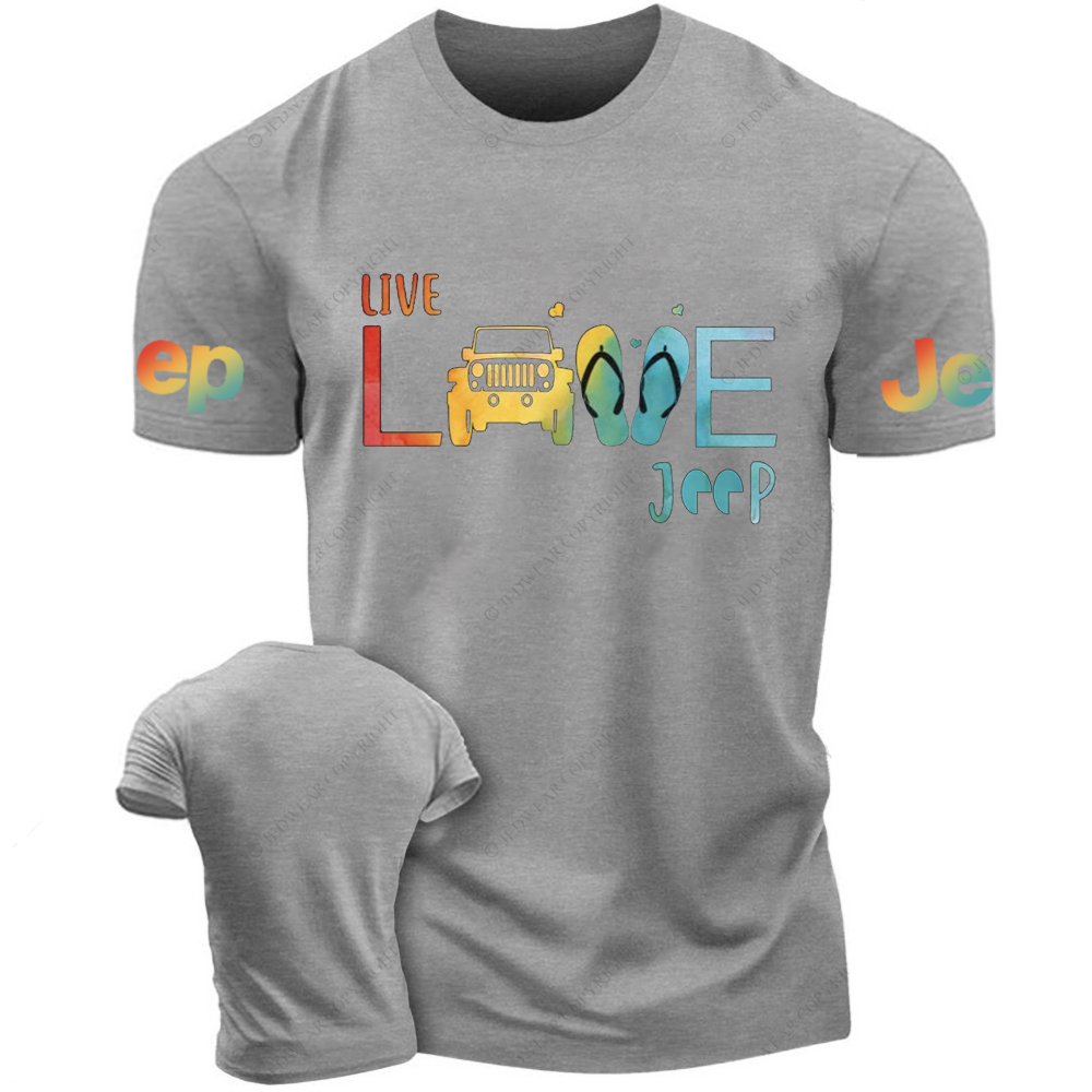 Live Colorful Slippers Jp T-Shirt