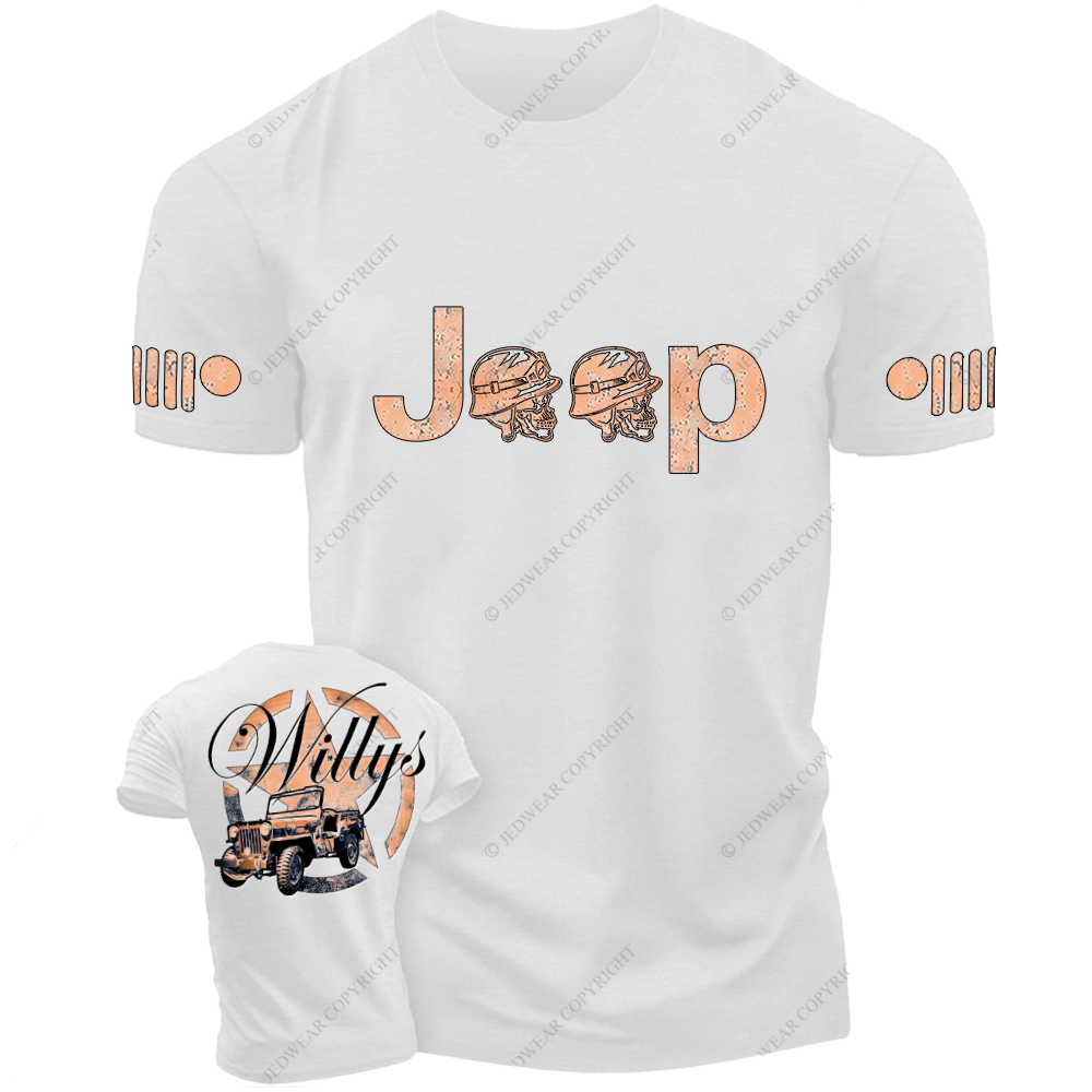 Military Star Willys Vintage Style Jp T-Shirt