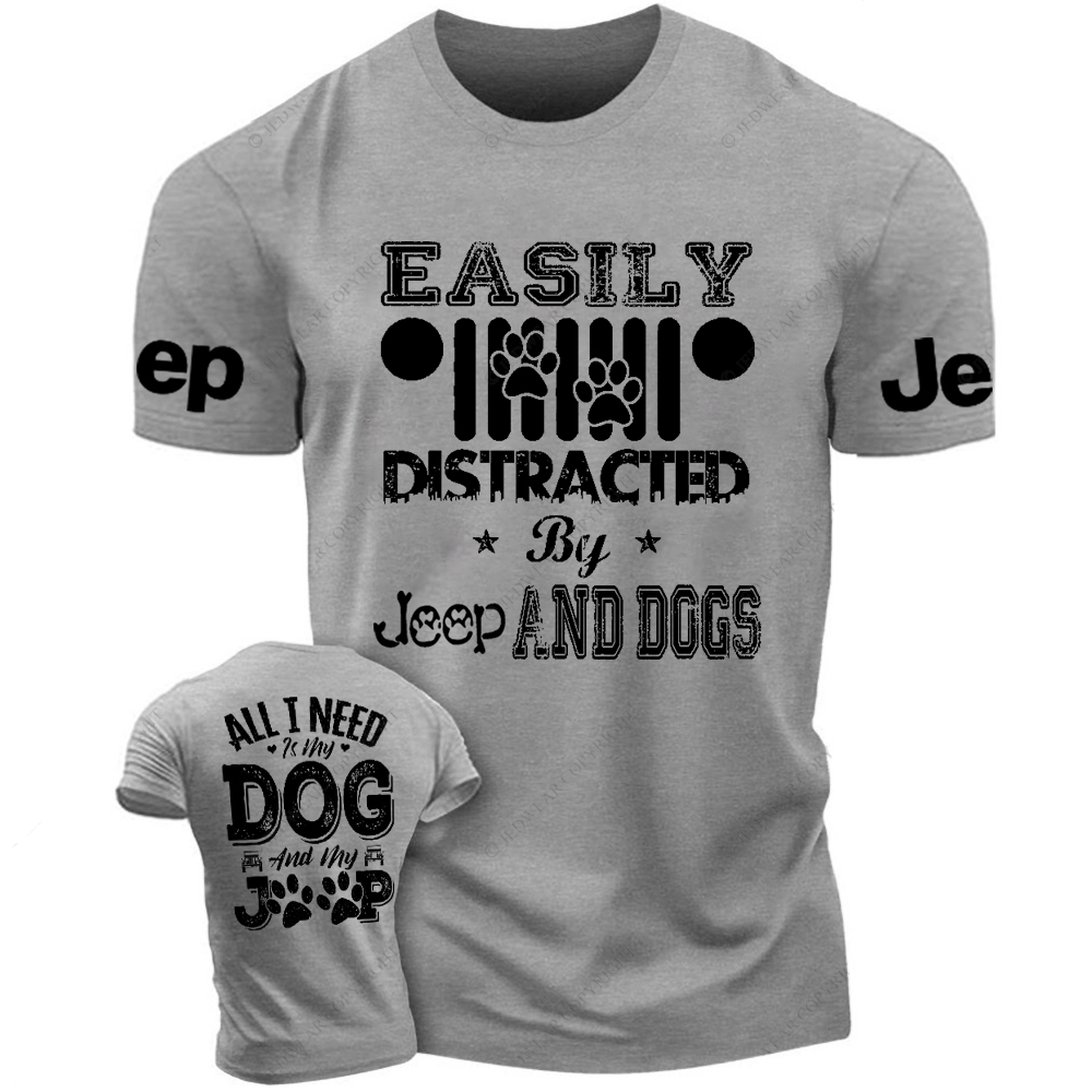 All I Need Is My Dog And My Car Jp T-Shirt