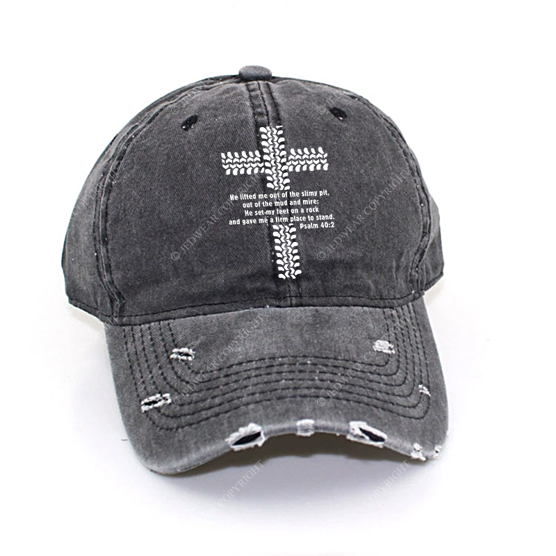 Religion Cross Jesus Bible Wheelmarks Psalm Jp Baseball Cap