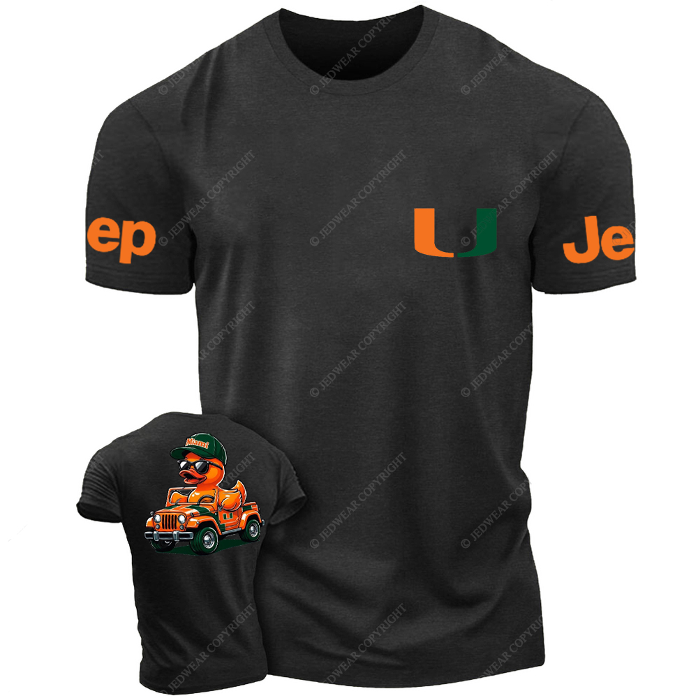 University of Miami Duck Jp T-Shirt