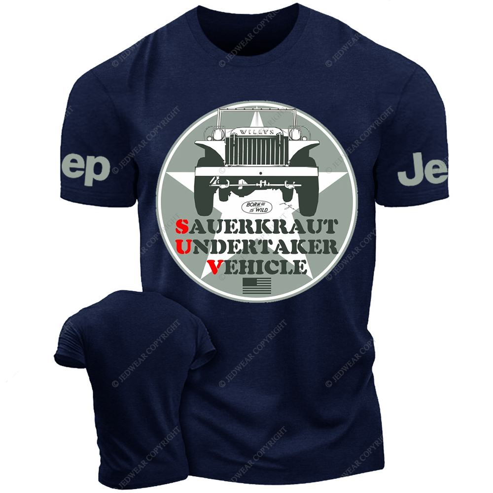 Sauerkraut Undertaker Vehicle Jp T-Shirt