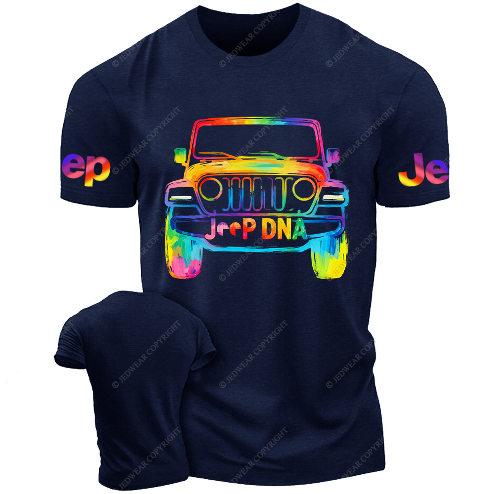 Colorful Brush Art DNA Jp T-Shirt