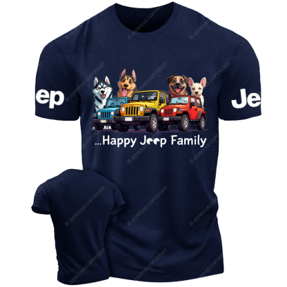 Pets Love Happy Dogs Family Jp T-Shirt