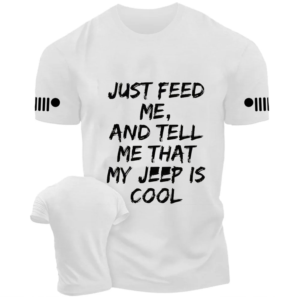 Just Feed Me And Tell Me My Jp Is Cool Printed T-Shirt