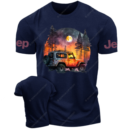 Off-Road Vehicle Full Moon Forest Jp T-Shirt