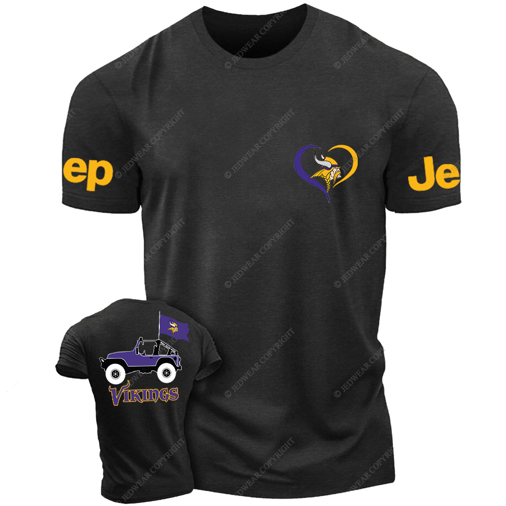 Minnesota Vikings Football Jp T-Shirt
