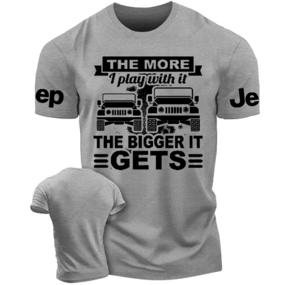The More I Play With It The Bigger I Get Jp T-Shirt