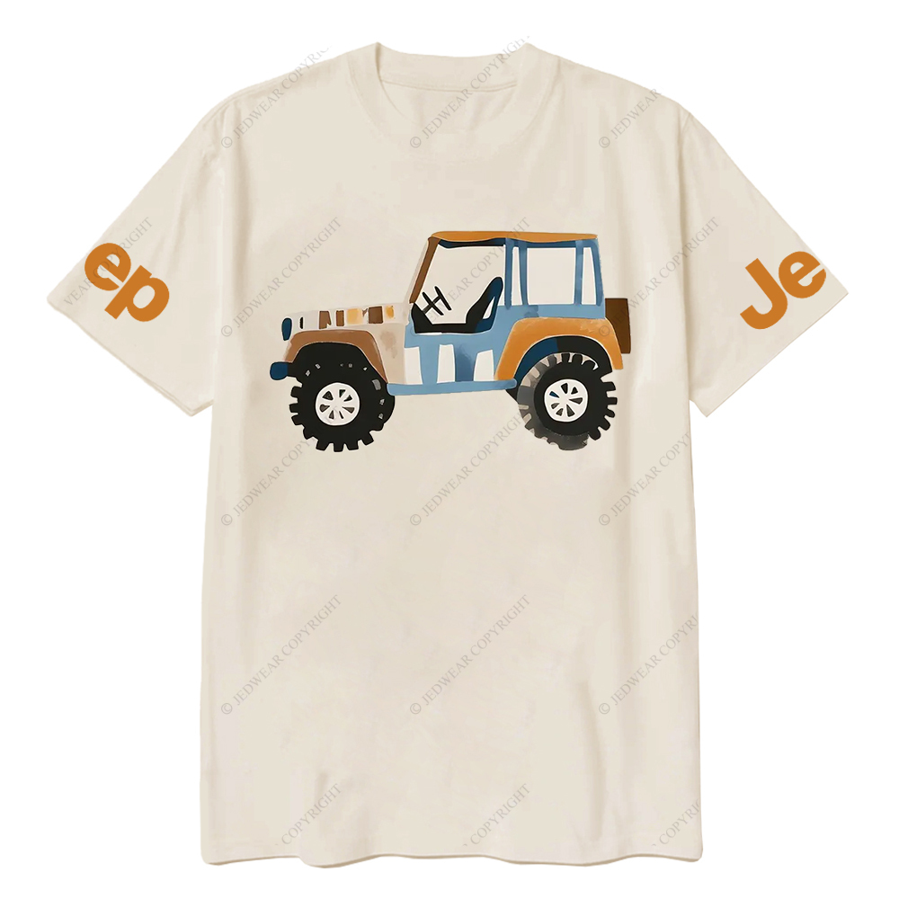 Off-Road Watercolor Car Jp T-Shirt